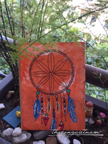 Sổ vẽ tay Dreamcatcher mẫu 3